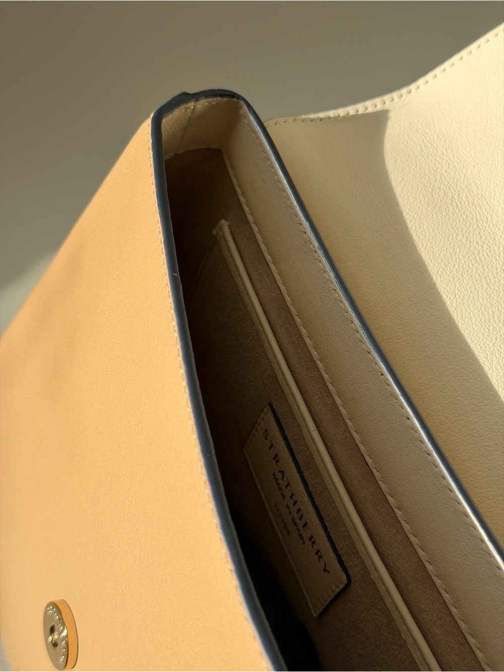 NEW IN BOX Strathberry Trinity Leather Tri-Colour Bag - Picture 10 of 16